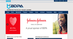 Desktop Screenshot of bdpa.org